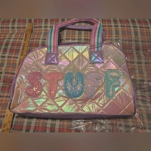 Miss Givens OMG accessories STUFF bag double handle and strap